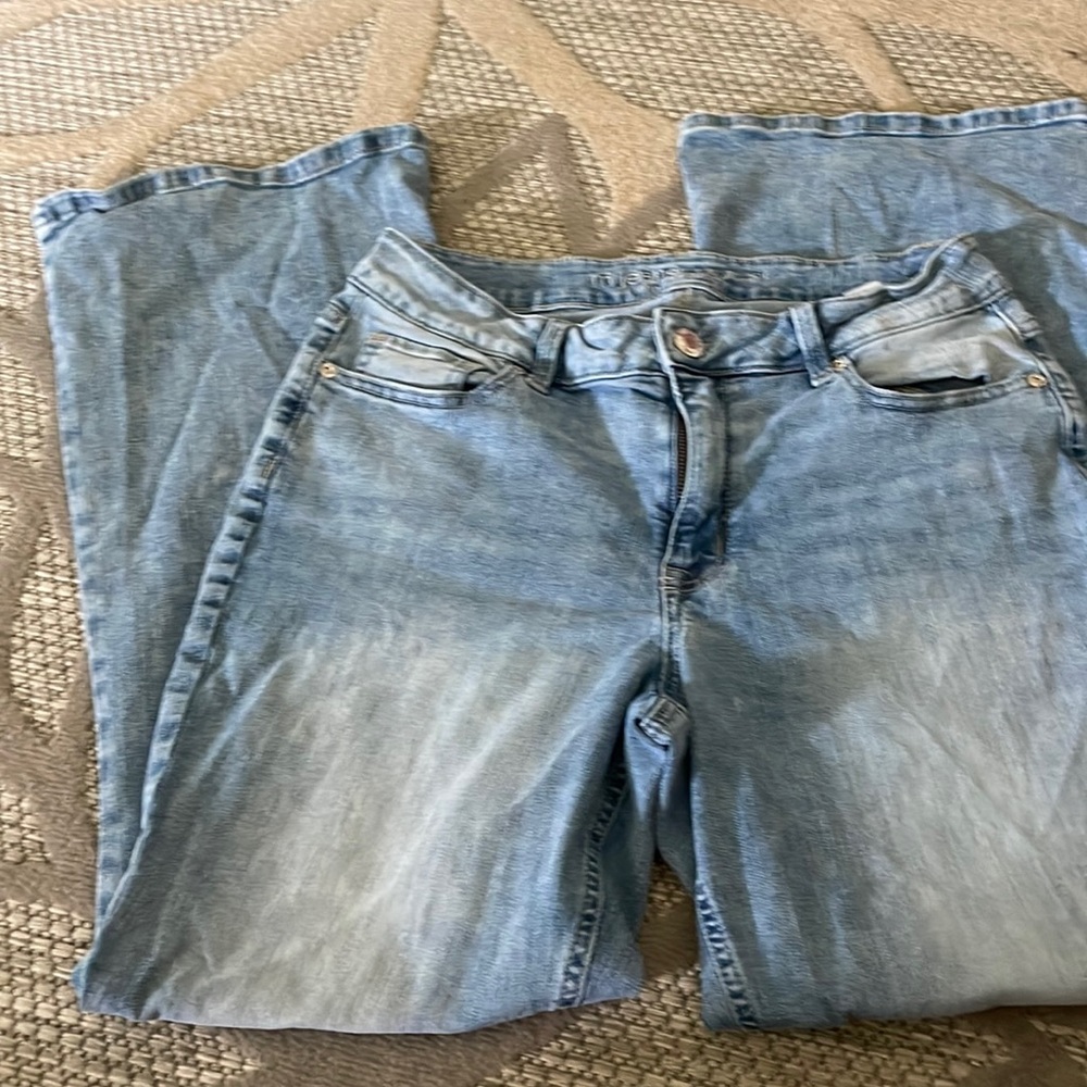 High-rise curvey Maurices flare jeans